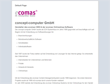 Tablet Screenshot of platzhalter.ecomas.biz